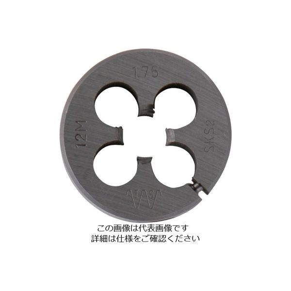 イシハシ精工 ISF ダイス 38径 M10X1.0 IS-RD-38-M10X1.0 1本 503-7247（直送品）