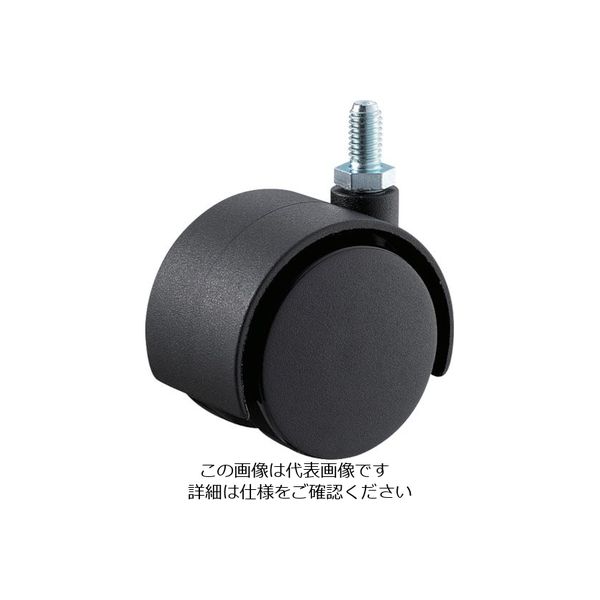 アイテック 光 双輪キャスターボルトタイプ 50mm KWN-50 1セット(6個:1個×6枚) 820-1723（直送品）