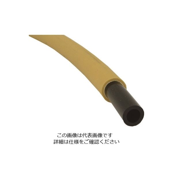 千代田通商 チヨダ エルフレックス スパッタ防止用二重管チューブ 10mm/20m 黄 LE-10 Y 20M 1本 167-6268（直送品）