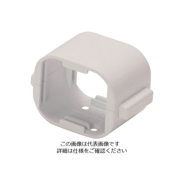 マサル工業 マサル エムケーダクト付属品 Dカップリング 1号 ホワイト MDFJK12 1個 130-0187（直送品）