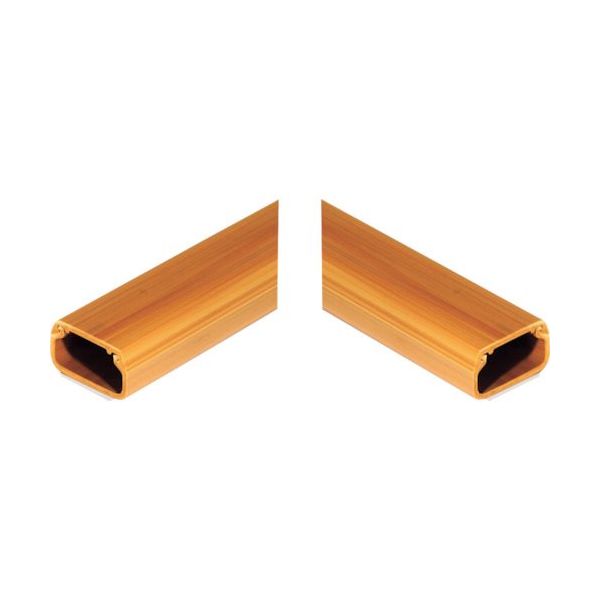 マサル工業 マサル ニュー・エフモール付属品 マガリ 2号 ケヤキ SFTMEH276 1個 120-9857（直送品）