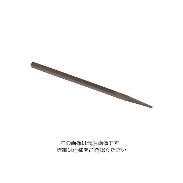 ツボサン 検定ヤスリ 角 250mm 中目 #2 KA250KT2 1本 107-3823（直送品）