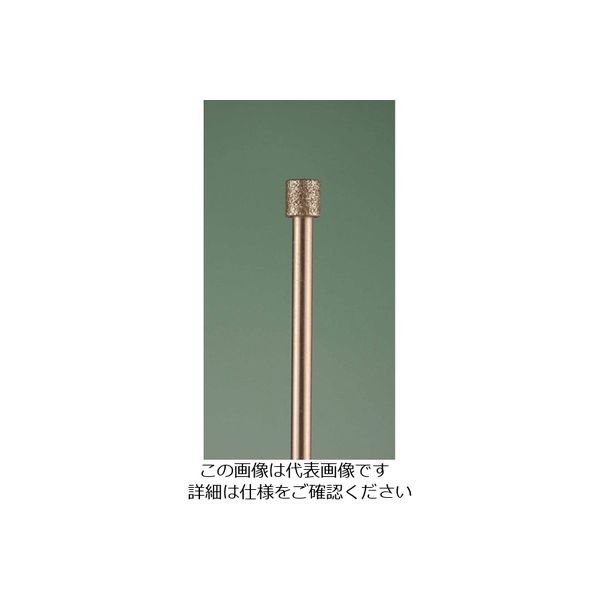 ミニター ミニモ ロングシャフト電着ダイヤモンドバー#120 Φ5 AD2532 1本 852-7655（直送品）