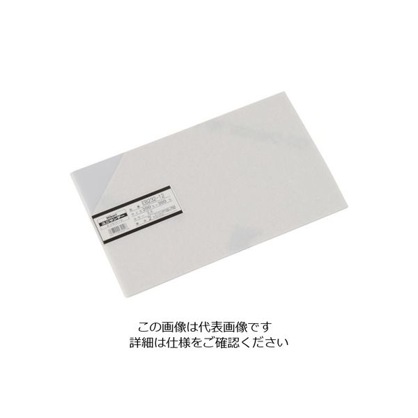 光 エンビ板 乳半 2×200×300mm EB232-12 1枚 820-0795（直送品）