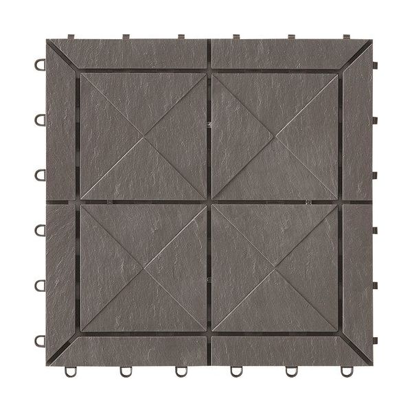 山崎産業 コンドル 石目ユニット E DGR F-209-HK-DGR 1セット(60枚) 166-2363（直送品）