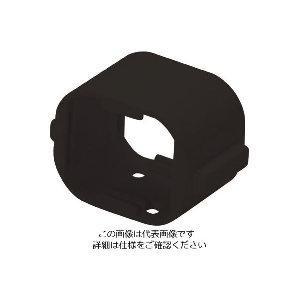 マサル工業 マサル 屋外用エムケーダクト付属品 Dカップリング 3号 ブラック MDFJK3W 1個 130-1853（直送品）