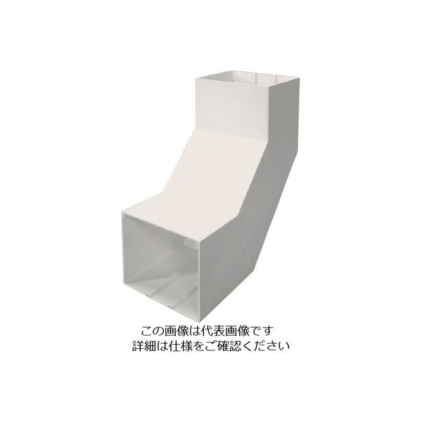 マサル工業 マサル エムケーダクト付属品 内大マガリ 6号200型 クリーム MDLU6205 1個 120-3552（直送品）