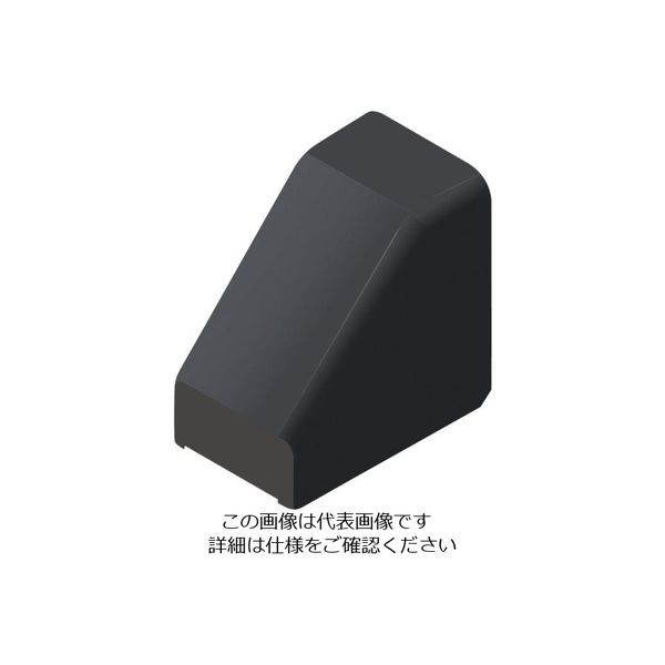 マサル工業 マサル ニュー・エフモール付属品 マルチコーナー ブラック NMC1W 1個 121-6189（直送品）