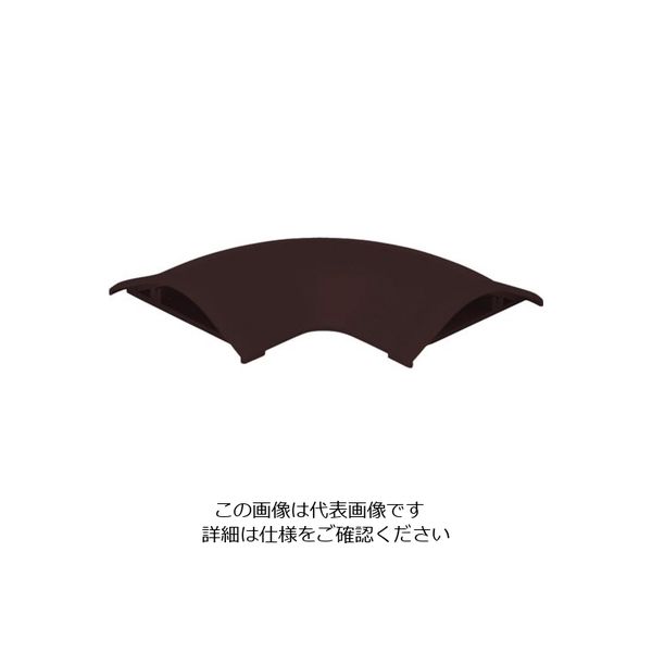 マサル工業 マサル ガードマン2R型付属品 平面マガリ 3号 チョコ GAM39 1個 121-9328（直送品）