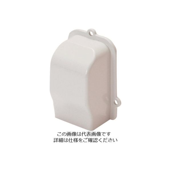 マサル工業 マサル エムケーダクト付属品 引込カバー 0号 ホワイト MDHC02 1個 129-5500（直送品）