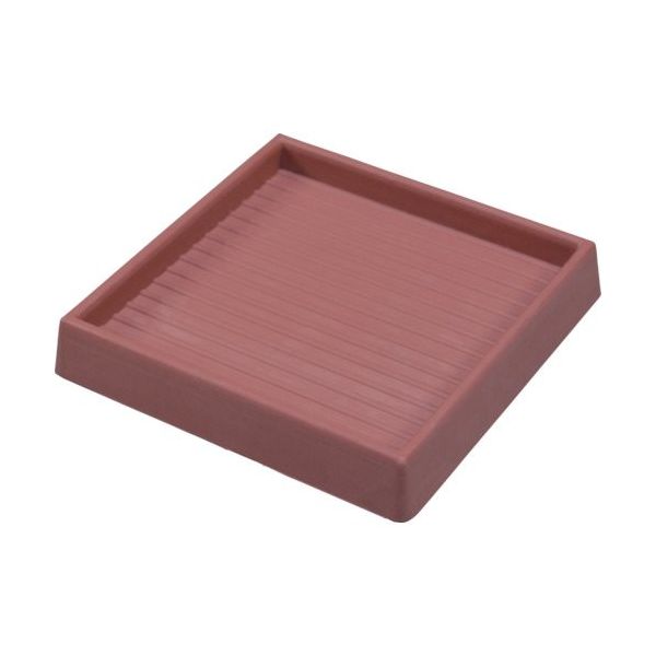 アイテック 光 エッジ付防振ゴム 茶角 内径92mm BEG-9-954 1セット(5個) 848-6258（直送品）