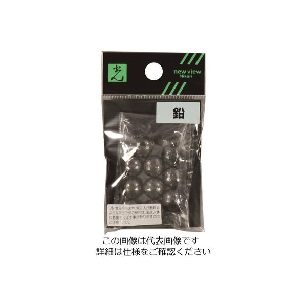 光 鉛球 10mm(10入) GZ95 1セット(50個:10個×5パック) 112-3272（直送品）