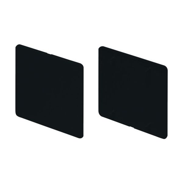 マサル工業 マサル ニュー・エフモール付属品 露出ボックス用カバー 2個用 ブラック SFBC2W 1個 121-9321（直送品）