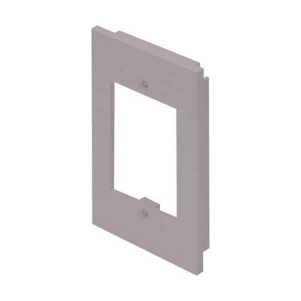 マサル工業 マサル エムケーダクト付属品 DCフレーム 1連 グレー DCF11 1個 130-0249（直送品）