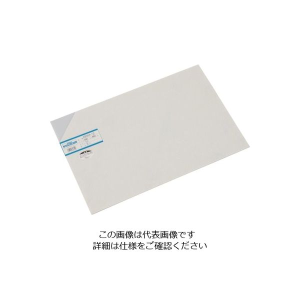 光 エンビ板 乳半 3×300×450mm EB343-12 1枚 820-0839（直送品）