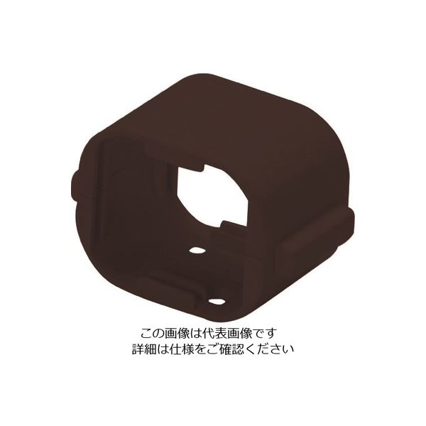 マサル工業 マサル 屋外用エムケーダクト付属品 Dカップリング 3号 チョコ MDFJK39 1個 130-3346（直送品）