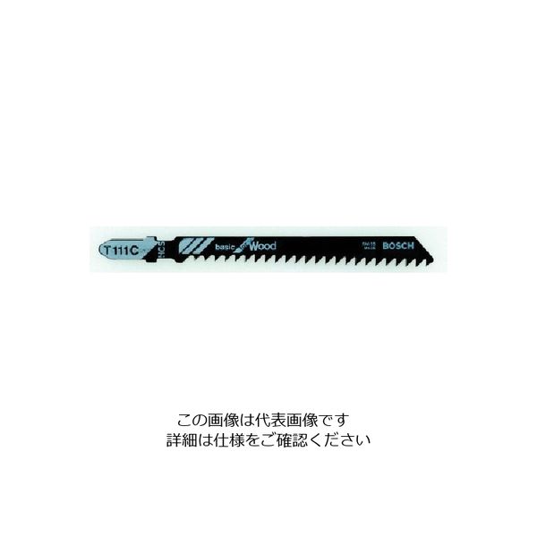 ボッシュ ジグソーブレード 炭素工具鋼 木工用 Tー111C T-111C/3 1パック(3本) 733-6420（直送品）