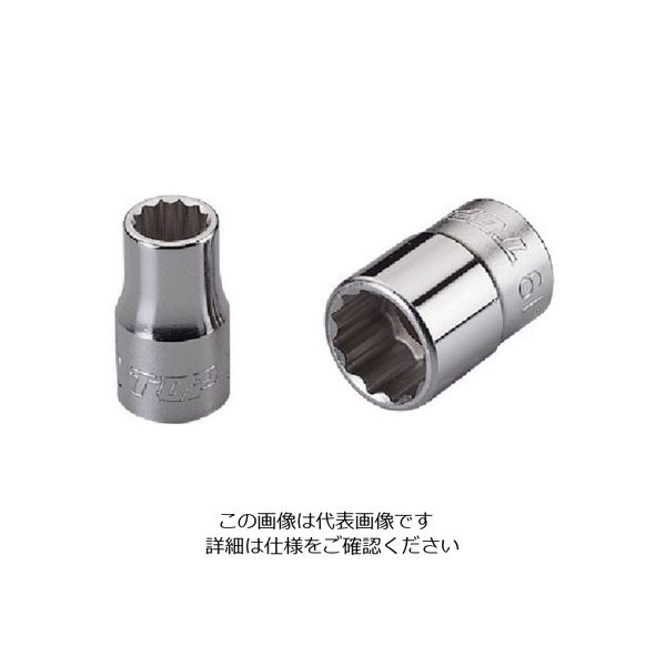 トップ工業 TOP ソケットレンチ用ソケット 差込角19.0mm 対辺32mm S-632 1個 723-2861（直送品）
