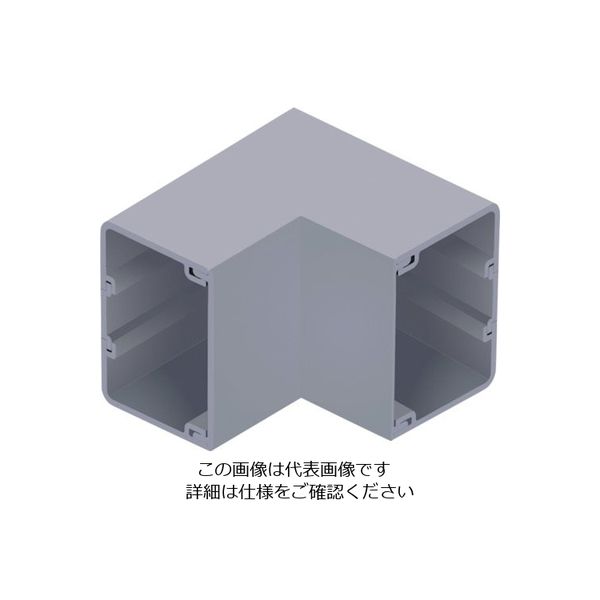 マサル工業 マサル エムケーダクト付属品 内マガリ 7号 グレー MDU171 1個 120-1946（直送品）