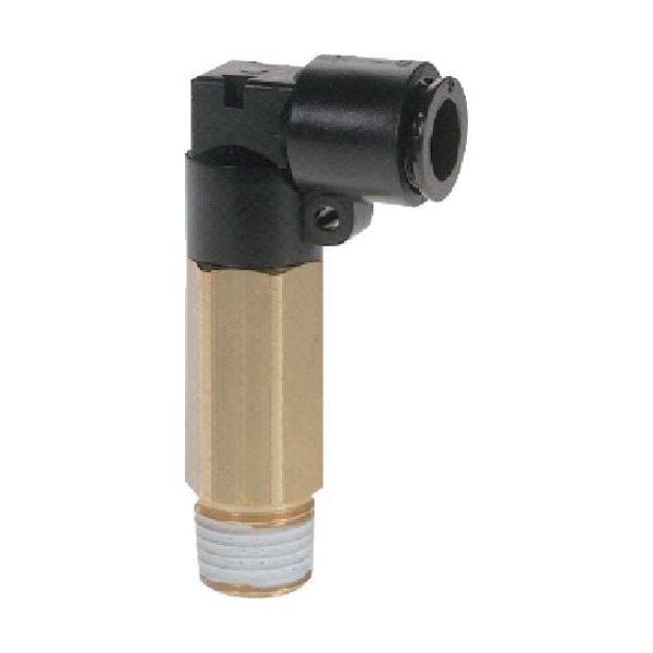 千代田通商 チヨダ フジロングメイルエルボ(樹脂) 8mm・R1/4 8R-02M2L 1個 808-3935（直送品）