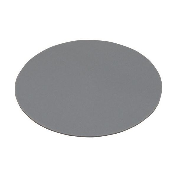 光 エラストマーゴム板 グレー 1mm×100丸 2p PEG3-41 1セット(10枚:2枚×5パック) 215-8997（直送品）