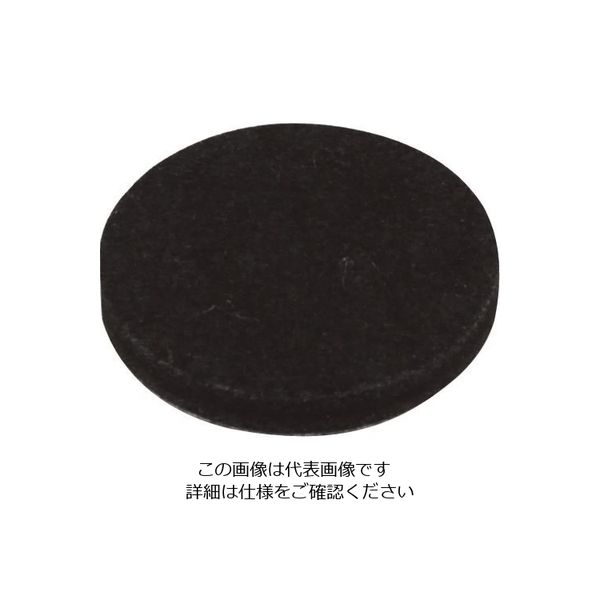 光（ヒカリ） 光 硬質フェルト ブラック 32mm丸 LPQ-321 1セット（40個：8個×5パック） 215-5868（直送品）