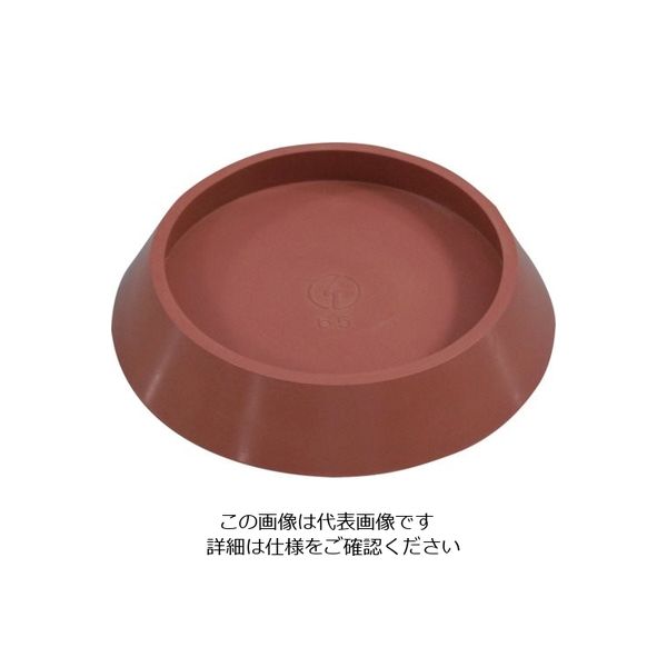 アイテック 光 平置きゴム 茶丸 内径65mm BE-0-653 1セット(10個) 112-8010（直送品）