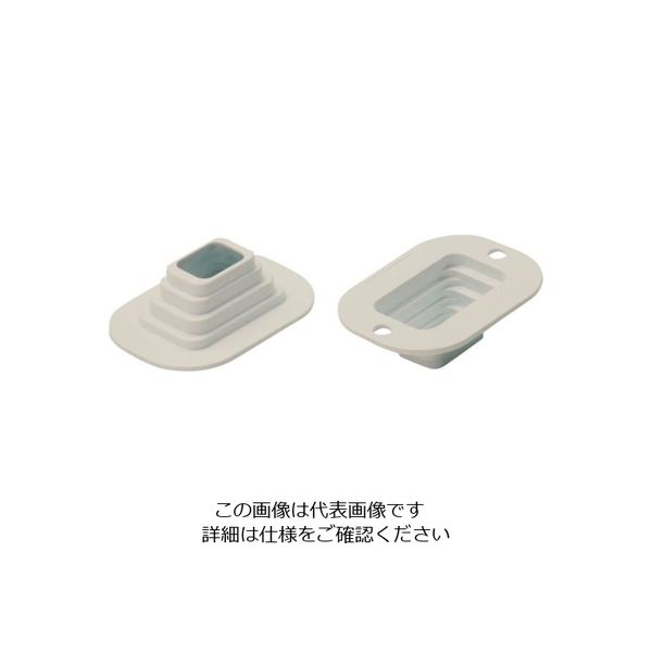 マサル工業 マサル ニュー・エフモール付属品 フレキジョイント引出アダプター ミルキーホワイト SFMFA13 1個 122-0893（直送品）