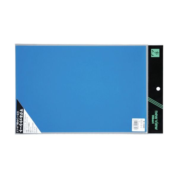 光 ゴムマグネット(ブルー) GMC08-32-2 1セット(5枚) 820-1093（直送品）