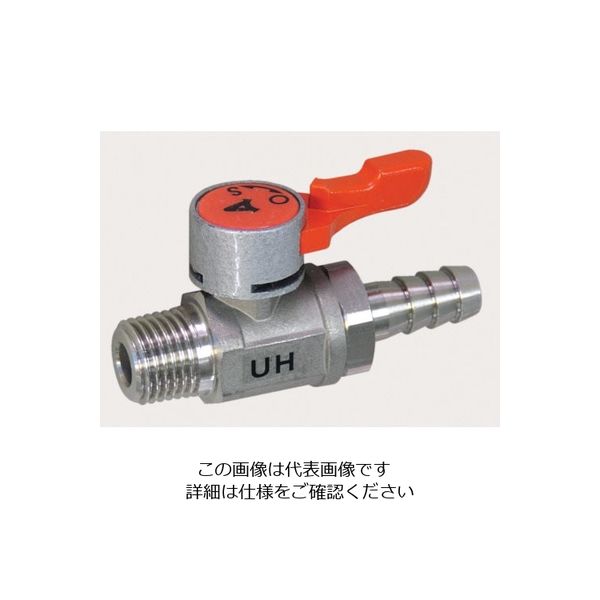 アソー ASOH エースボールー21 ホースニップル型 PT1/8×Φ8 UH-1108 1個 515-8982（直送品）