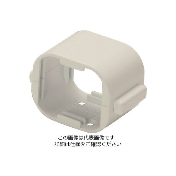 マサル工業 マサル エムケーダクト付属品 Dカップリング 1号 ミルキーホワイト MDFJK13 1個 130-0216（直送品）