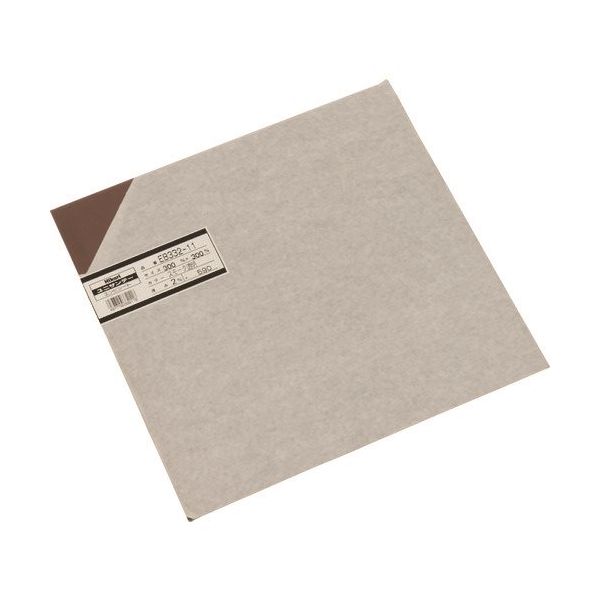 光 エンビ板スモーク透明2×300×300mm EB332-11 1枚 216-2165（直送品）