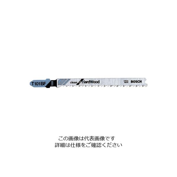 ボッシュ ジグソーブレード バイメタル 堅い木材 仕上げ用 Tー101BF T-101BF/3 1パック(3本) 733-6373（直送品）