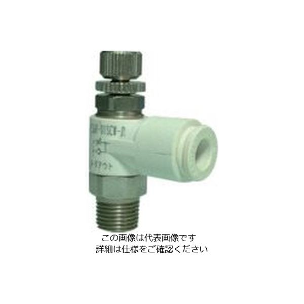 千代田通商 チヨダ ファイブSUSスピードコントローラαメーターアウト12mm・R1/2 FS12R-04SCW-O 1個 808-2804（直送品）