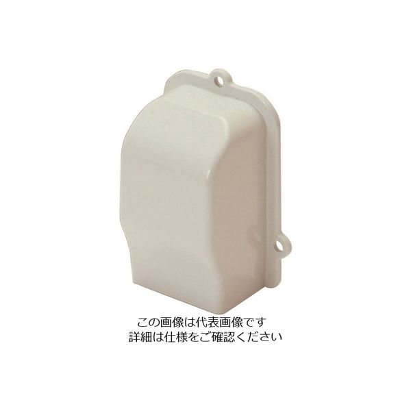 マサル工業 マサル エムケーダクト付属品 引込カバー 0号 ミルキーホワイト MDHC03 1個 129-5504（直送品）