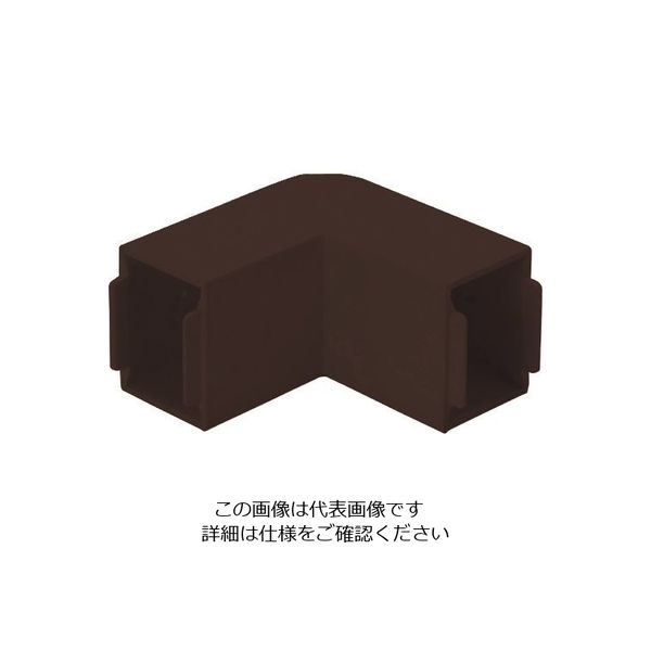 マサル工業 マサル 屋外用エムケーダクト付属品 内外マガリ 3号 チョコ MDK139 1個 130-3410（直送品）