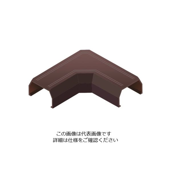 マサル工業 マサル ニュー・エフモール付属品 マガリ 2号 チョコ SFMM29 1個 121-4526（直送品）