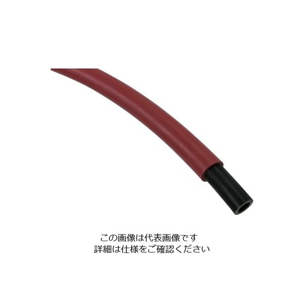 千代田通商 チヨダ CTPカバーチューブ 10mm/20m 赤 CTP-10R 20M 1巻 808-4691（直送品）