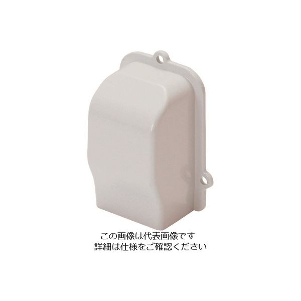 マサル工業 マサル エムケーダクト付属品 引込カバー 1号 ホワイト MDHC12 1個 129-5467（直送品）