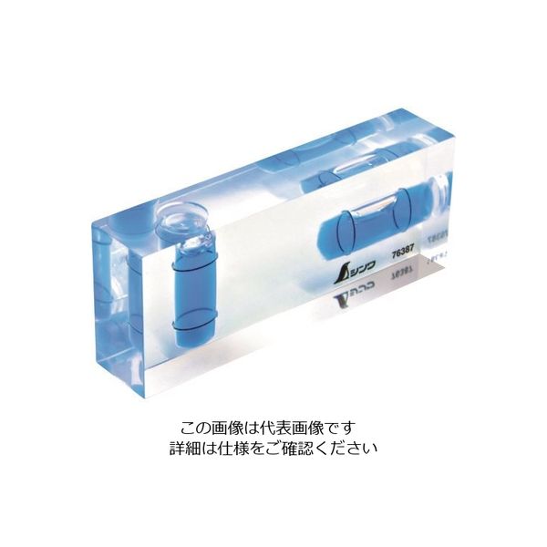 シンワ測定 シンワ ミニレベル Revo クリアキューブ 76387 1個 147-6062（直送品）