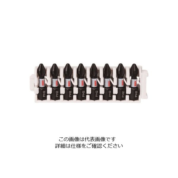 ボッシュ 8pドライバービットPh2 25 2608522324 1セット 215-7963（直送品）
