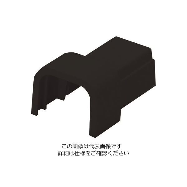 マサル工業 マサル 屋外用エムケーダクト付属品 Dコネクター 3号 ブラック MDFJC3W 1個 130-8775（直送品）