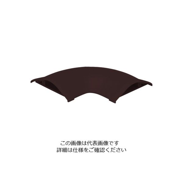 マサル工業 マサル ガードマン2R型付属品 平面マガリ 特4号 チョコ GBM49 1個 121-6138（直送品）