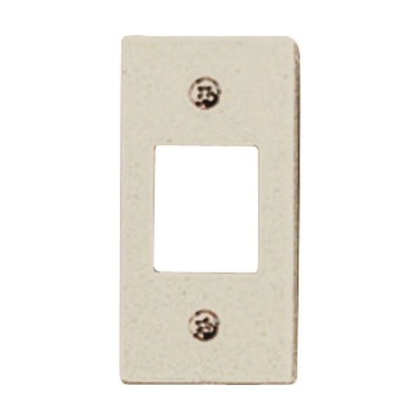 マサル工業 マサル エムケーダクト付属品 DCホルダー 1号 1個用 ミルキーホワイト(取付枠同梱) DHF113 1個 130-0203（直送品）