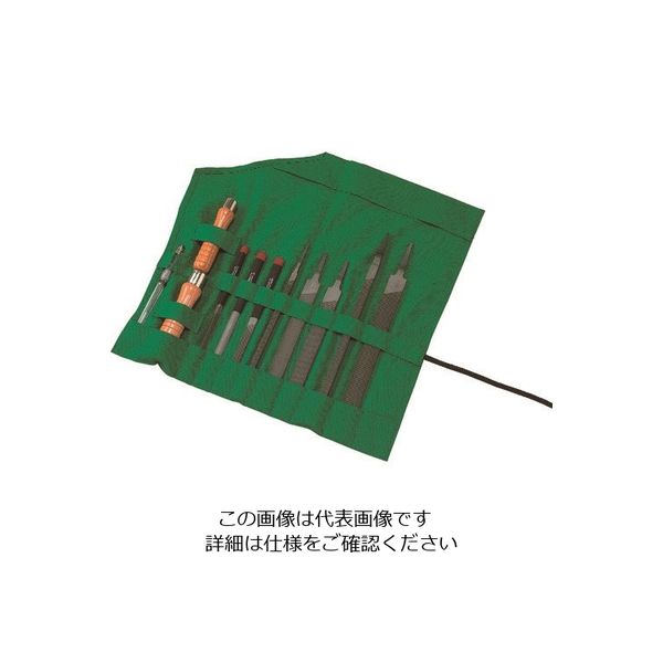 ツボサン 検定ヤスリセット SET-KT10 1組(1セット) 107-7113（直送品）