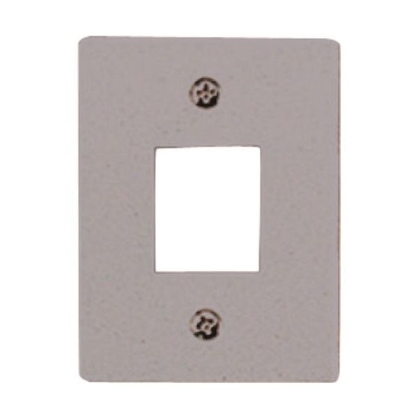 マサル工業 マサル エムケーダクト付属品 DCホルダー 2号 1個用 グレー(取付枠同梱) DHF211 1個 130-0189（直送品）