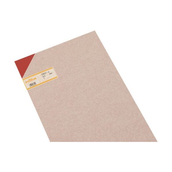 光 エンビ板 赤 1×910×300mm EB931-2 1枚 215-2753（直送品）