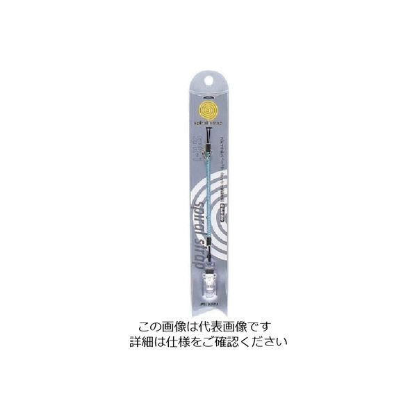 オーエッチ工業 OH 携帯電話用スパイラルストラップ 使用荷重0.3kg パープル SPR-2 1本 808-0730（直送品）