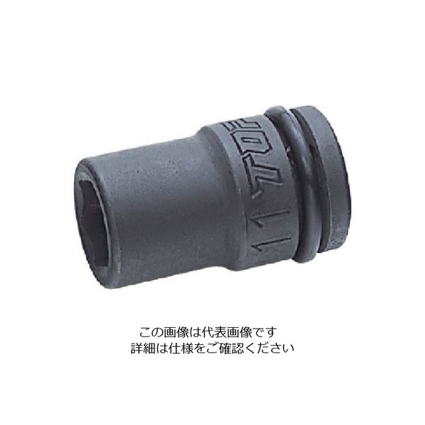 トップ工業 TOP インパクト用ソケット 差込角9.5mm 対辺21mm PT-321 1個 722-9771（直送品）