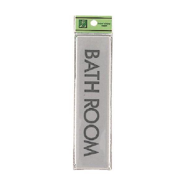 光 サインプレート BATH ROOM EL416-16 1セット(5枚) 224-6173（直送品）